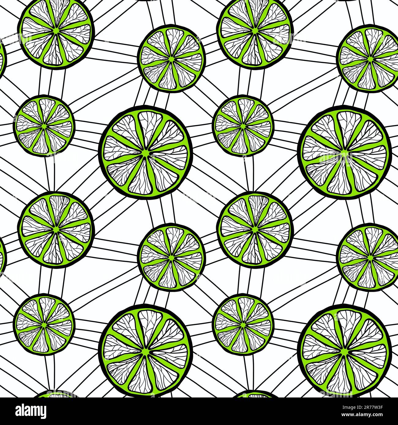 Cartoon summer seamless lemon pattern for wrapping paper and fabrics ...