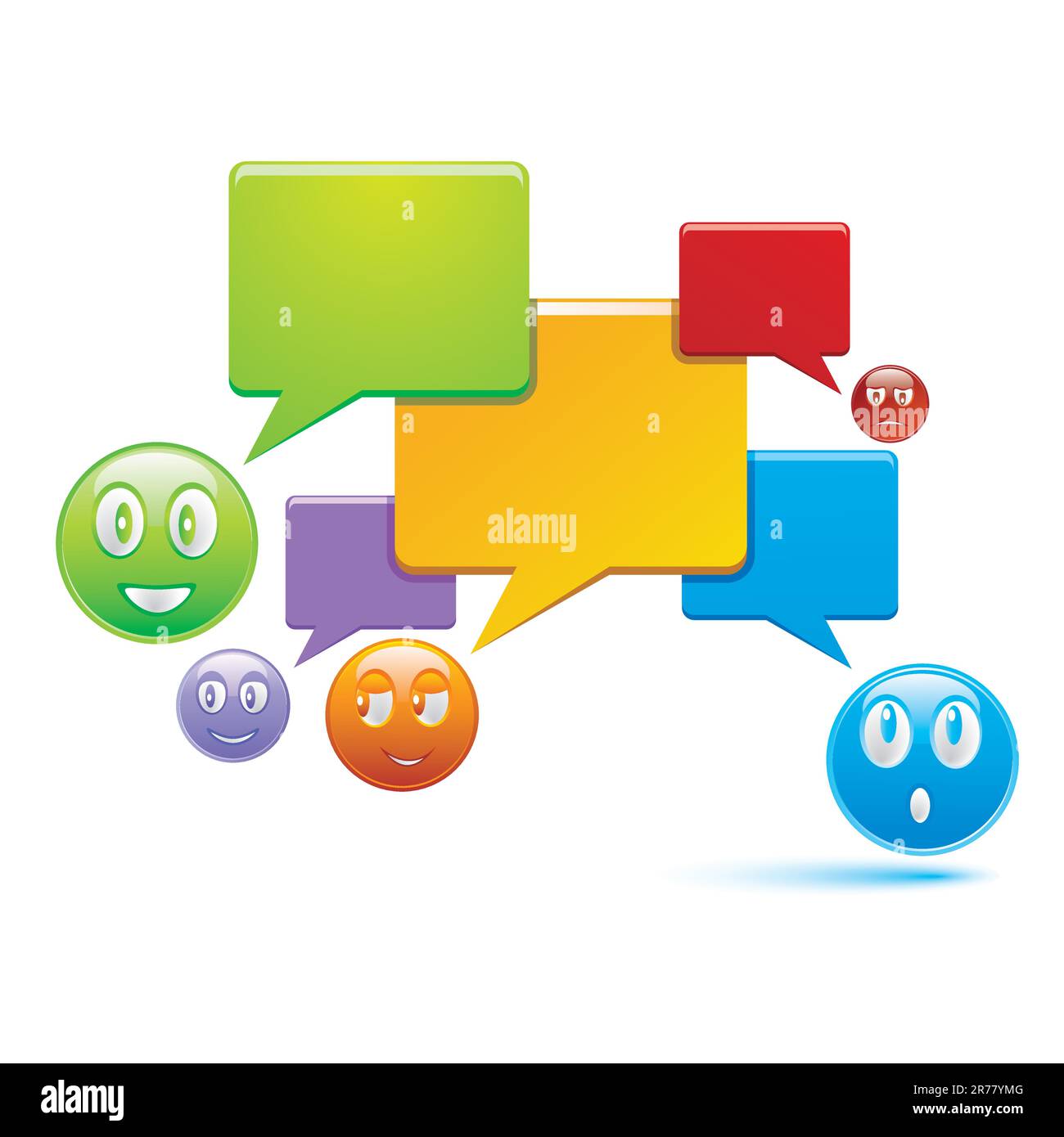 Smiles happy Stock Vector Images - Alamy