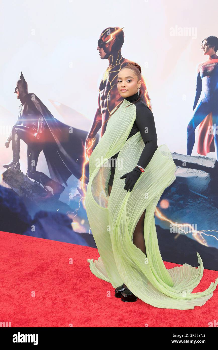 June 12, 2023, Los Angeles, California, USA: LOS ANGELES, CALIFORNIA - JUNE 12: Kiersey Clemons at the premiere of Warner Bros. The Flash at Ovation Hollywood (Credit Image: © Nina Prommer/ZUMA Press Wire) EDITORIAL USAGE ONLY! Not for Commercial USAGE! Stock Photo