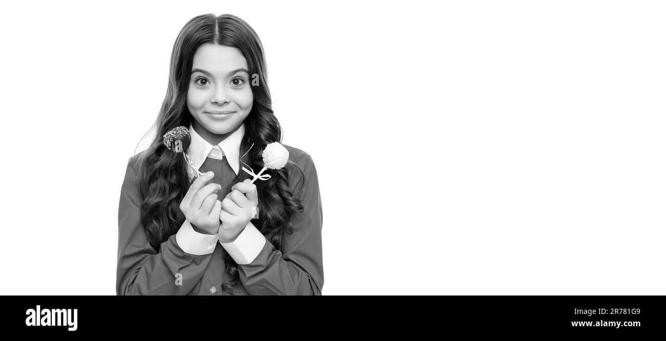 Cheerful girl long curly Black and White Stock Photos & Images - Alamy
