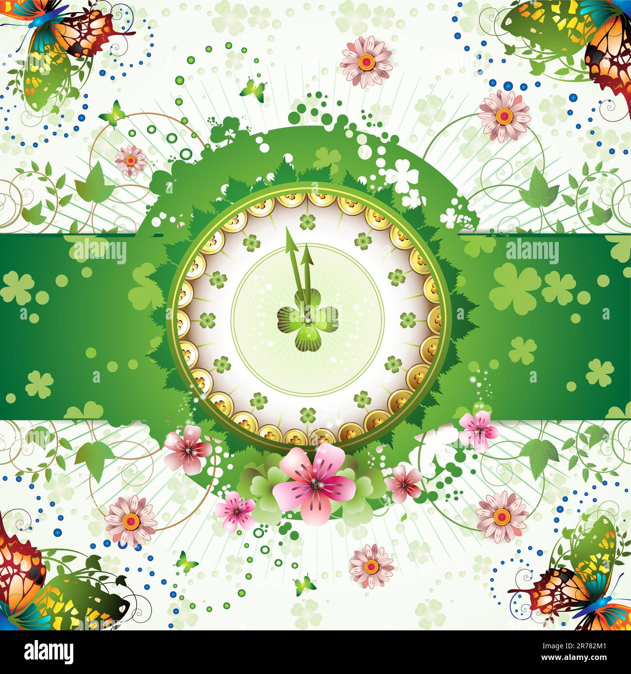 Clover point Stock Vector Images - Alamy