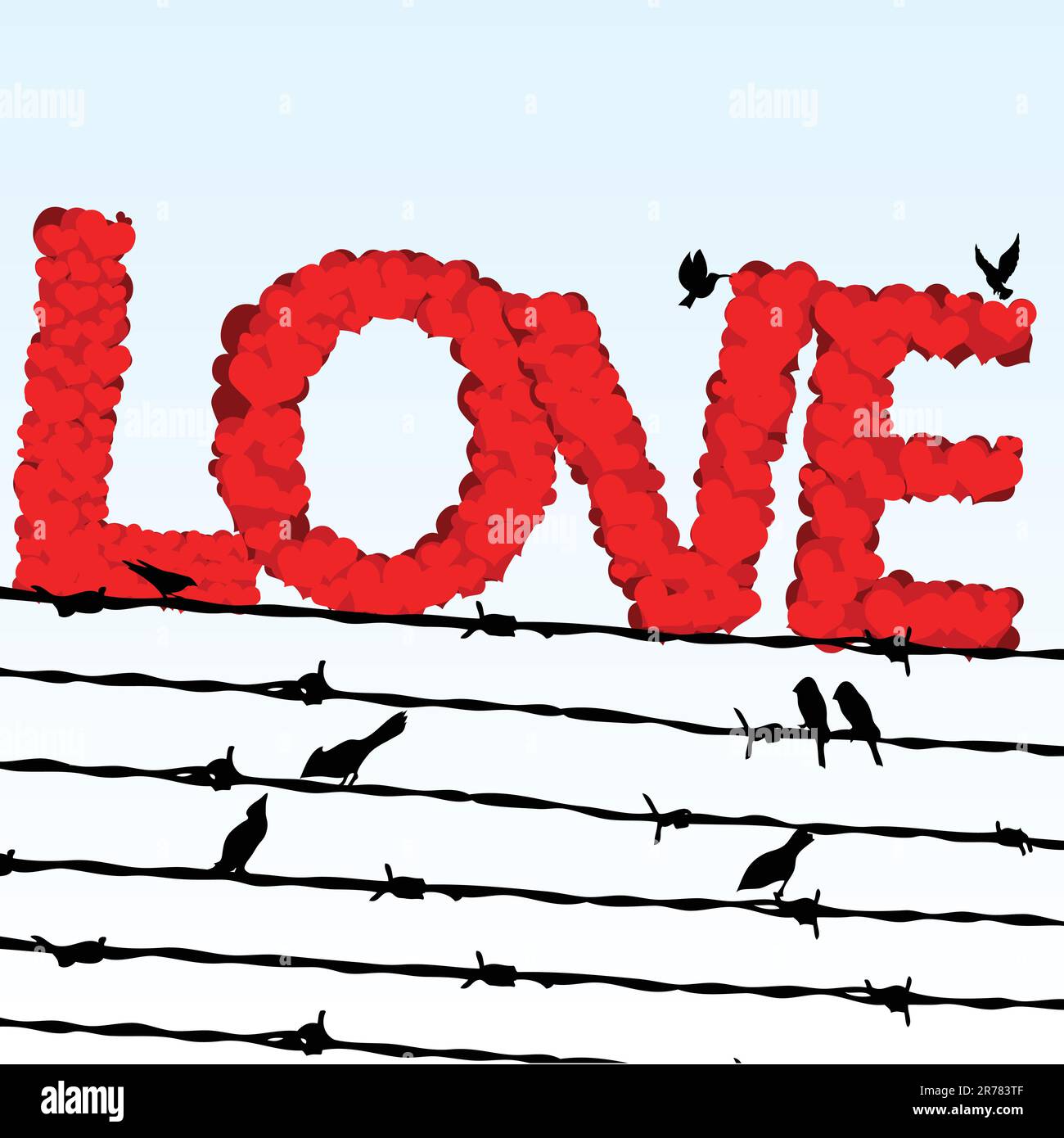 vector-st-valentine-s-day-card-stock-vector-image-art-alamy