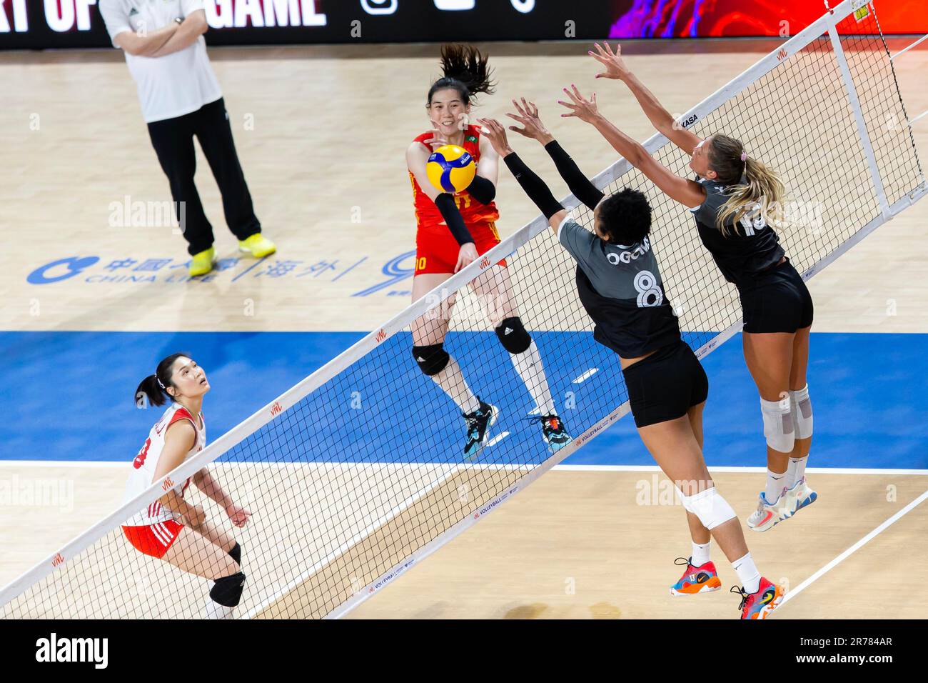 Hong Kong, Hong Kong. 13th June, 2023. Wang Yunlu of China (10) seen