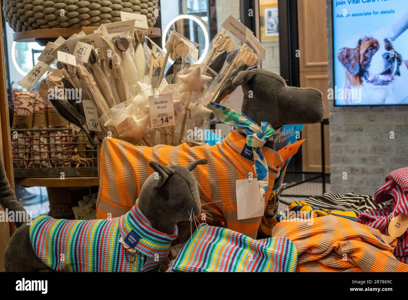 The Petco in Union Square offers a full range of pet supplies, New York
