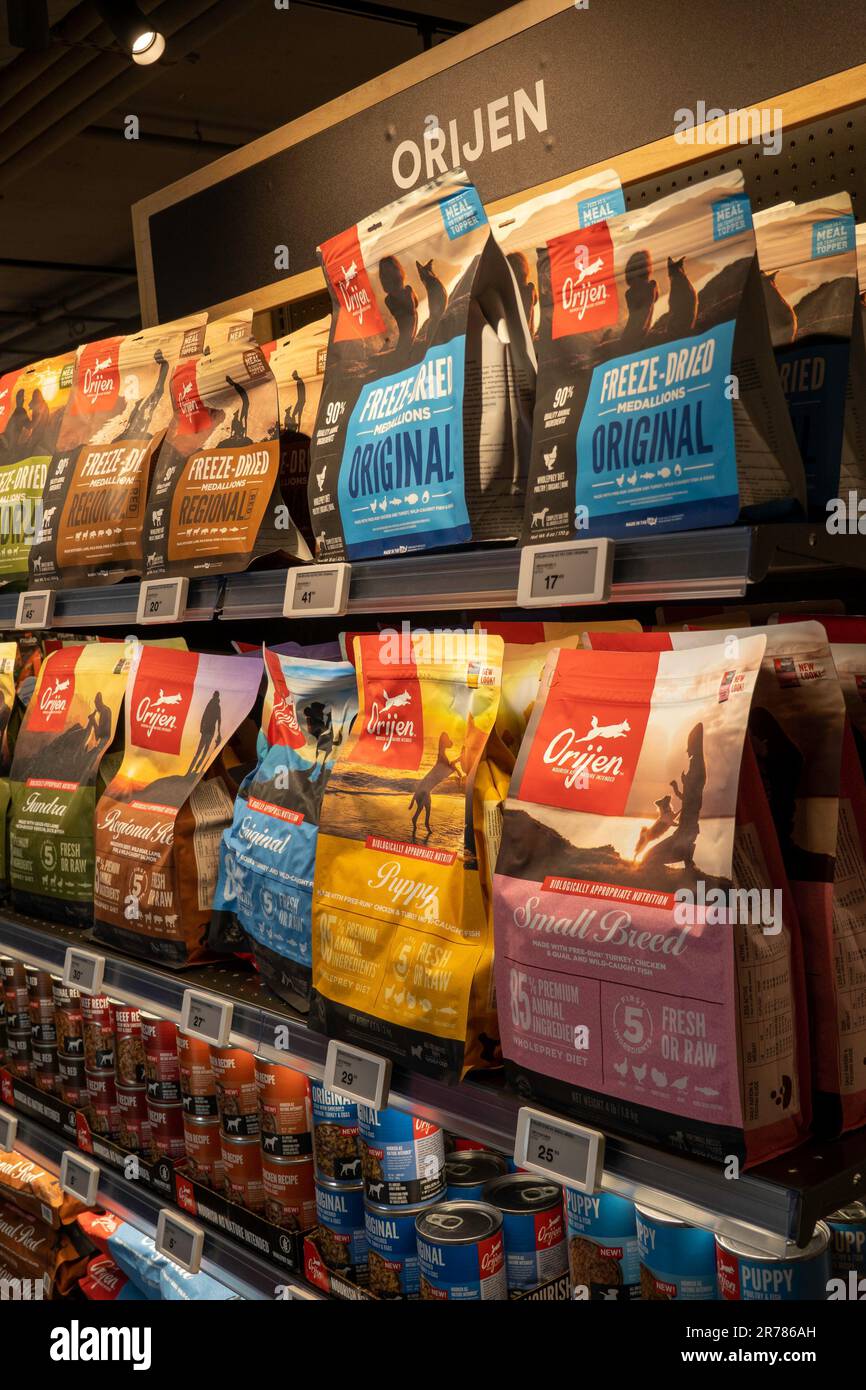 The Petco in Union Square offers a full range of pet supplies, New York