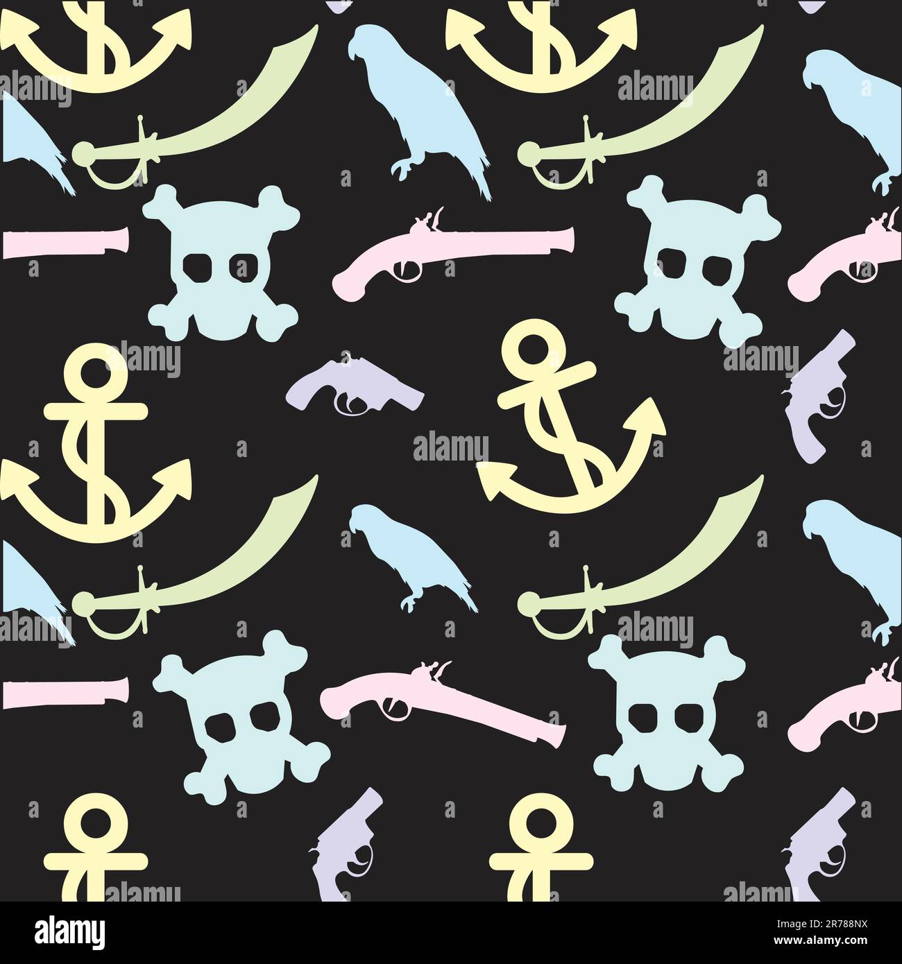vector seamless pattern Stock Vector