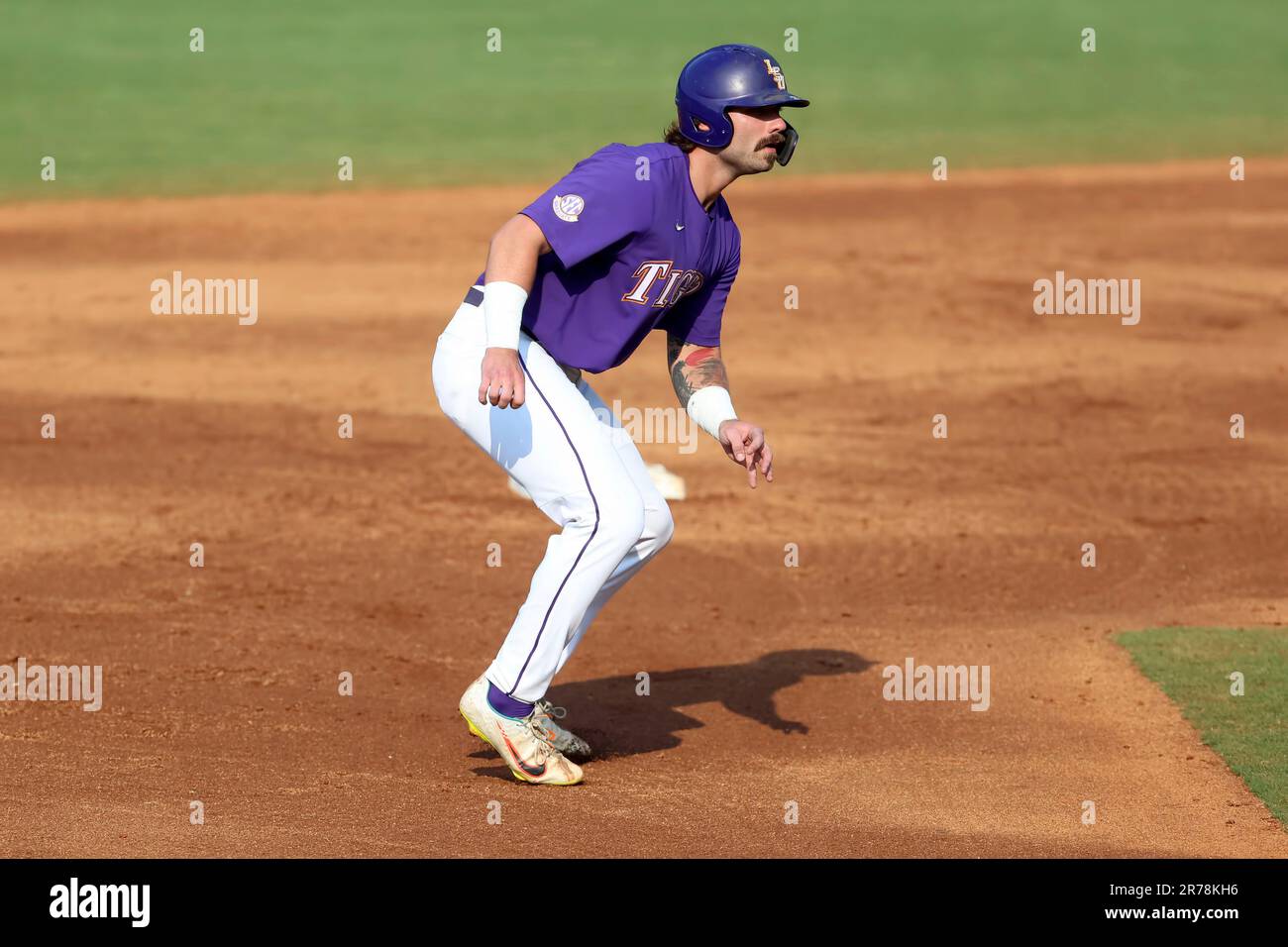 HOOVER, AL MAY 25 LSU Tigers catcher Hayden Travinski (25) during
