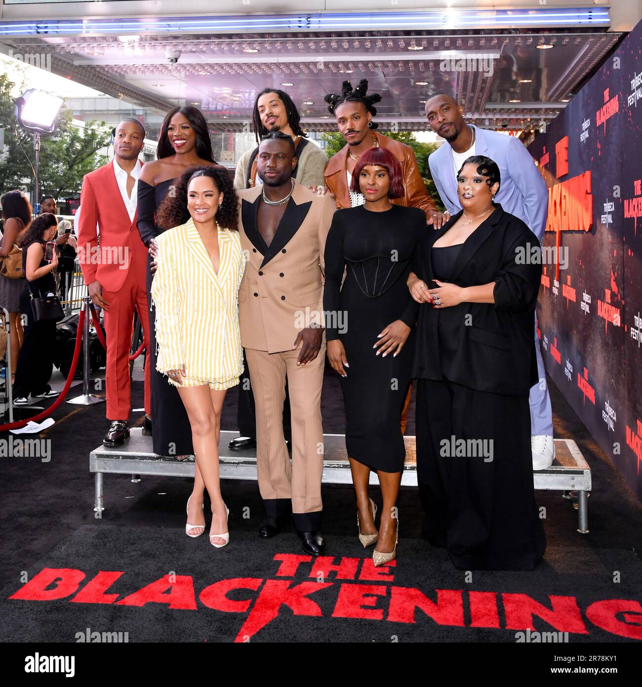 New York, USA. 13th June, 2023. Jermaine Fowler, Yvonne Orji, Melvin