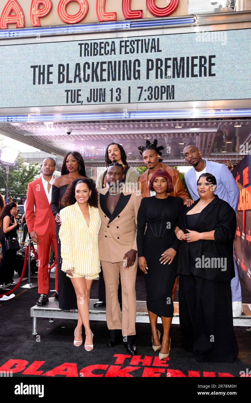 New York, USA. 13th June, 2023. Jermaine Fowler, Yvonne Orji, Melvin