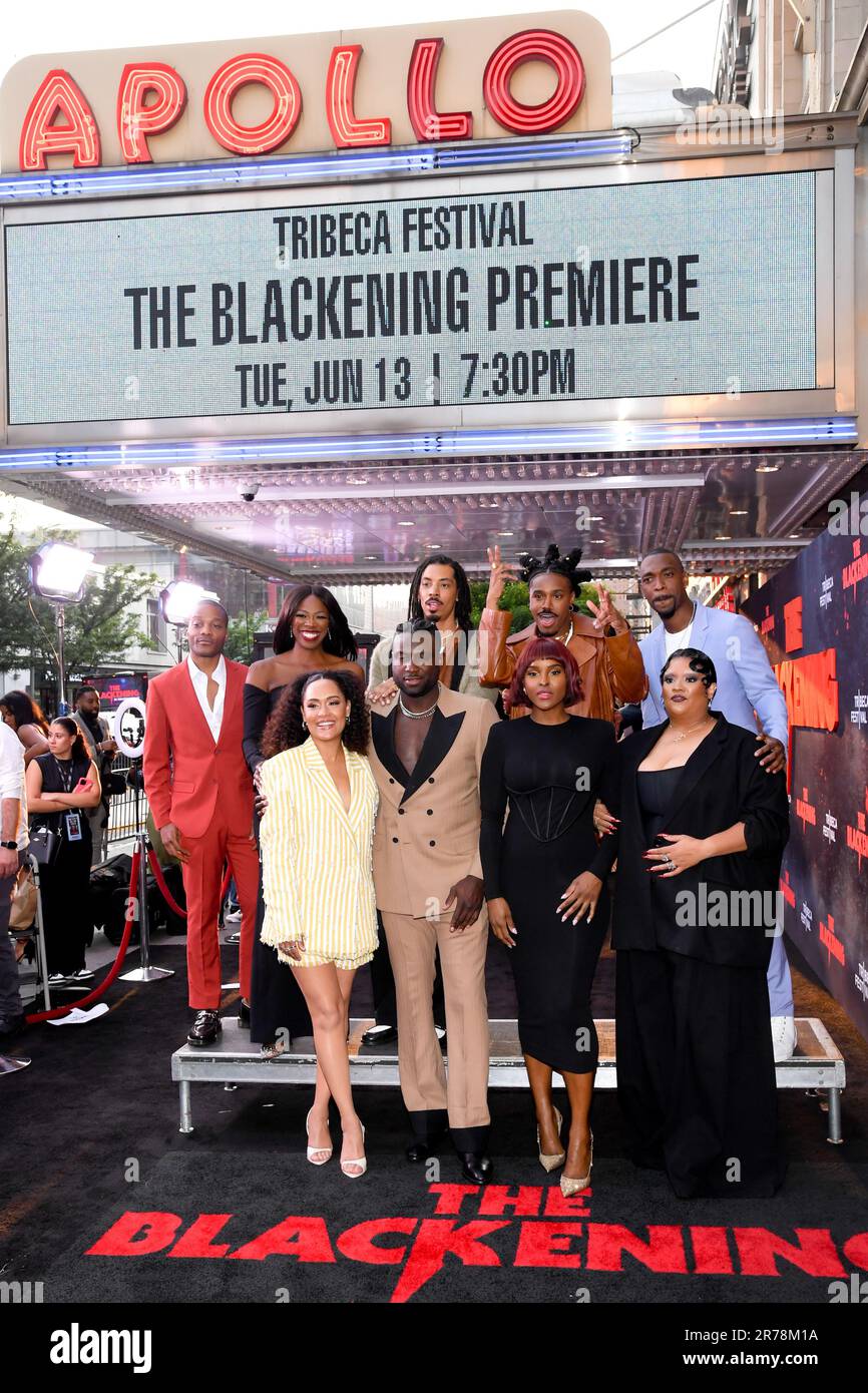 New York, USA. 13th June, 2023. Jermaine Fowler, Yvonne Orji, Melvin