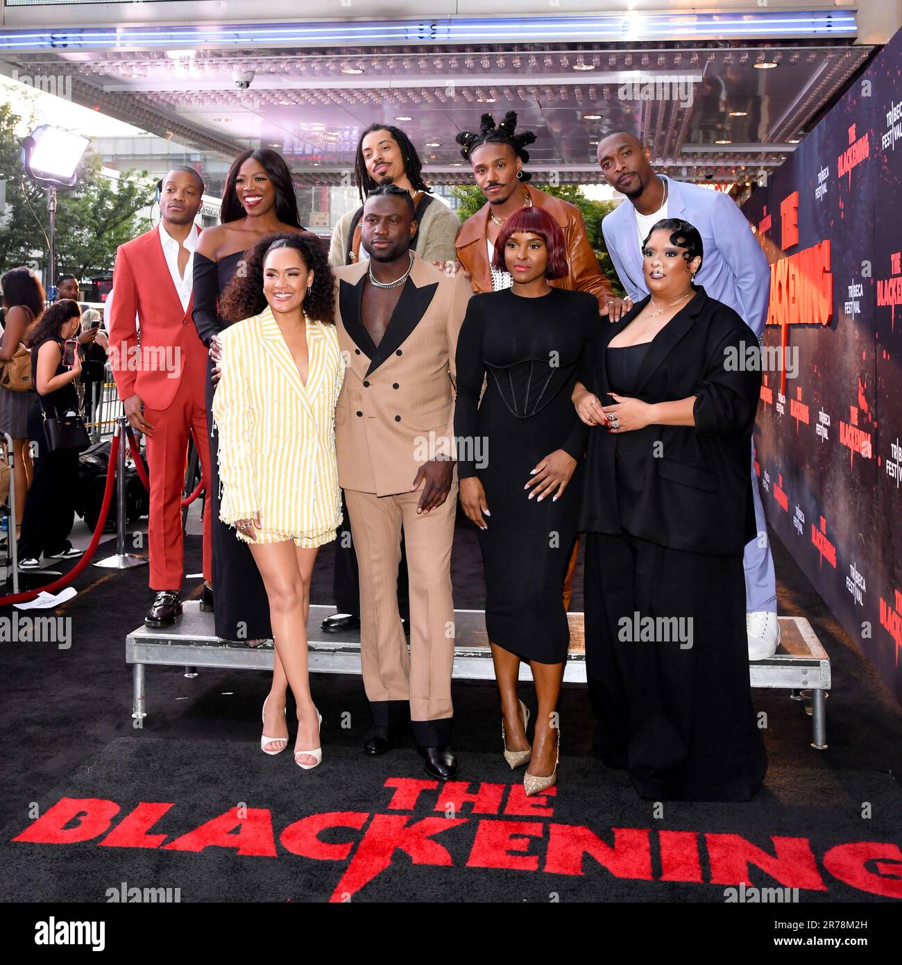 New York, USA. 13th June, 2023. Jermaine Fowler, Yvonne Orji, Melvin