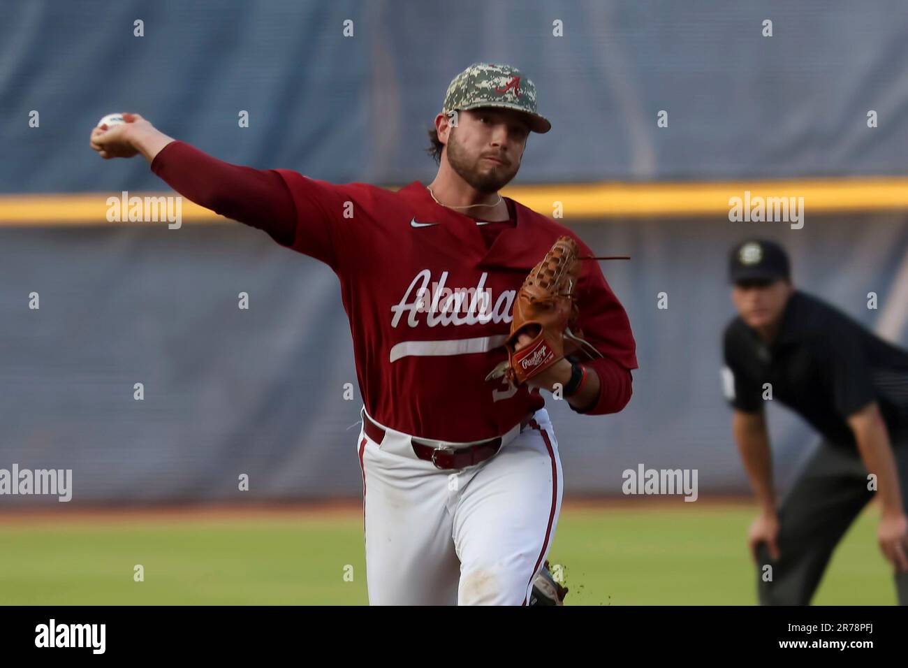 HOOVER, AL MAY 26 Alabama Crimson Tide pitcher Jacob McNairy (34