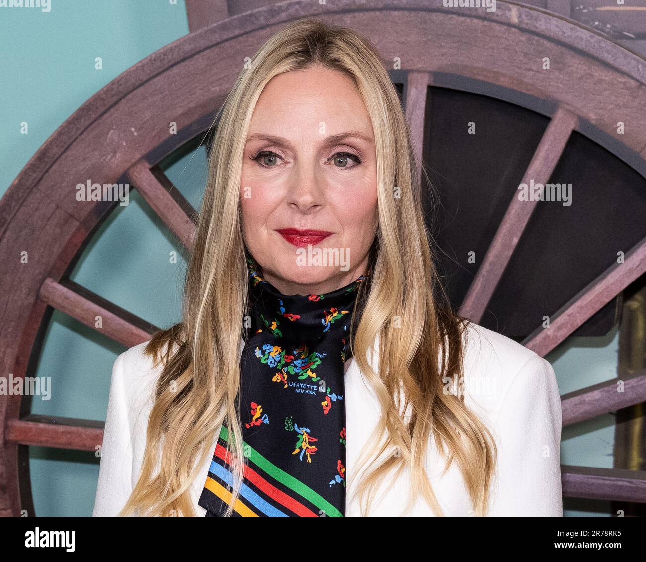 New York, United Stated. 13th June, 2023. Hope Davis arrives on the red carpet for the New York premiere of 'Asteroid City' at Alice Tully Hall at Lincoln Center in New York City on Tuesday, June 13, 2023. Photo by Gabriele Holtermann/UPI Credit: UPI/Alamy Live News Stock Photo