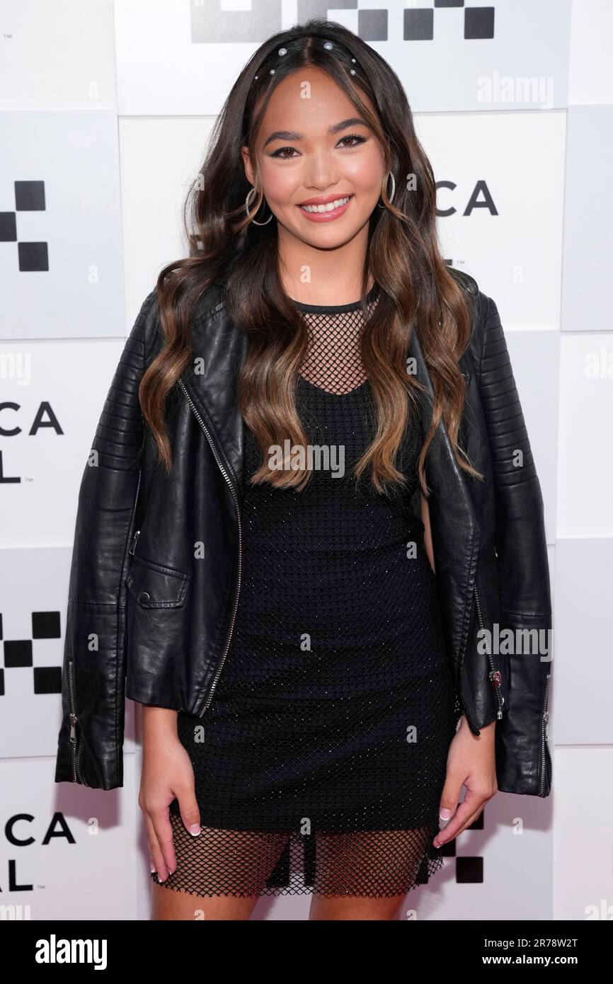 Mahina Napoleon attends the premiere of The Walking Dead: Dead City at the  BMCC Tribeca Performing Arts Center during the Tribeca Festival on Tuesday,  June 13, 2023, in New York. (Photo by