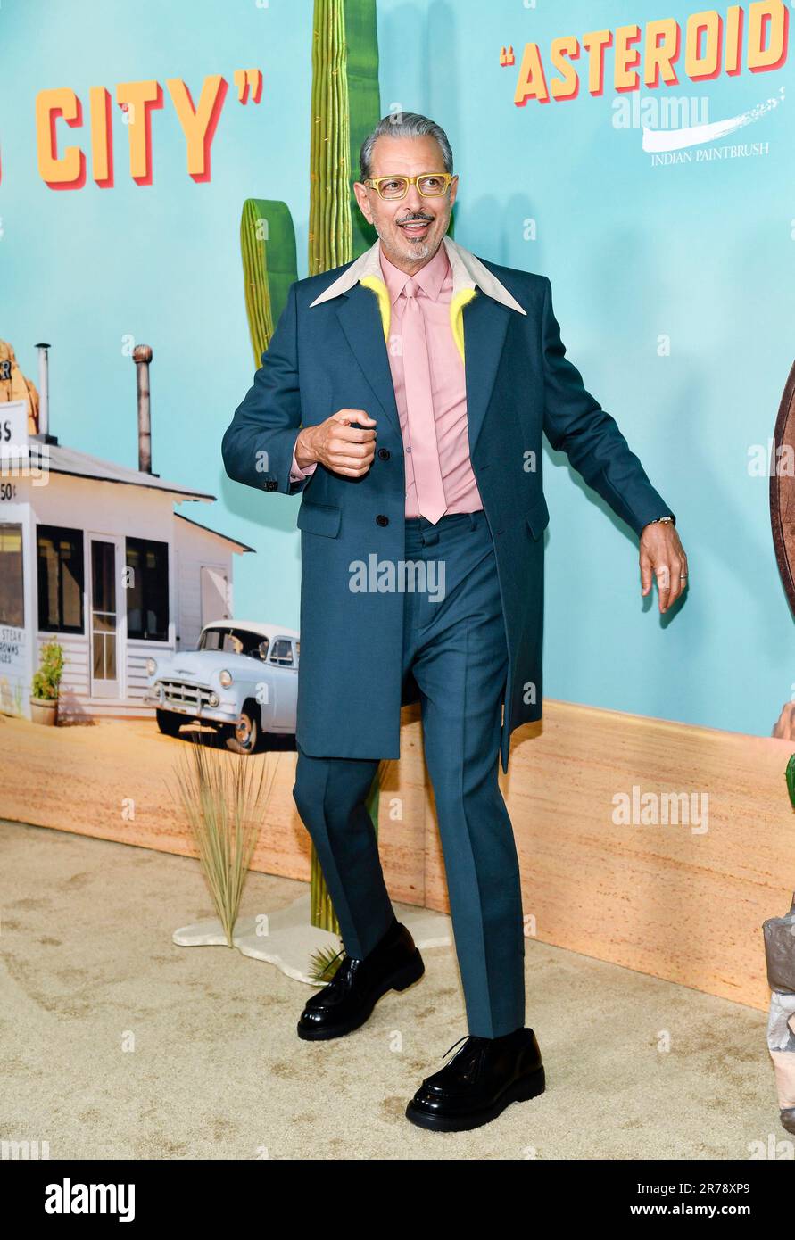 Jeff Goldblum attends the premiere of "Asteroid City" at Alice Tully