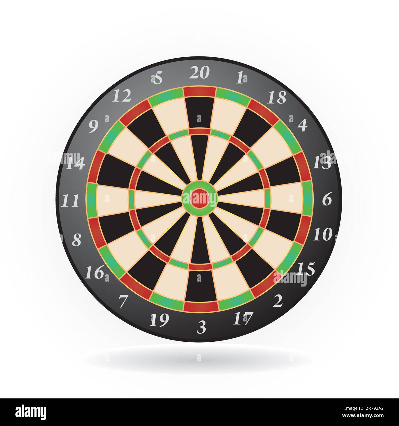Dartboard game Stock Vector Images - Alamy