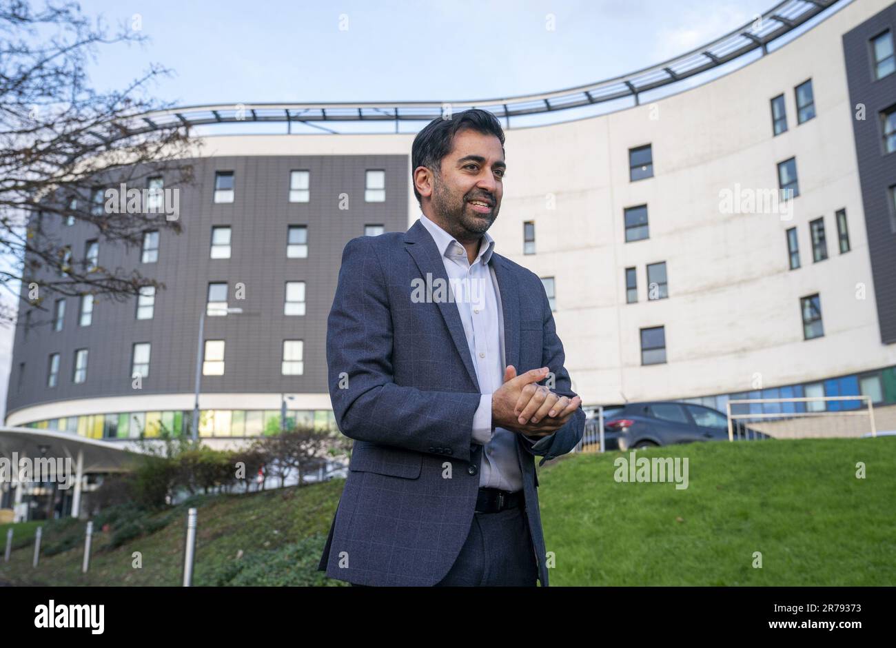 File photo dated 21/11/2022 of the Health Secretary Humza Yousaf during