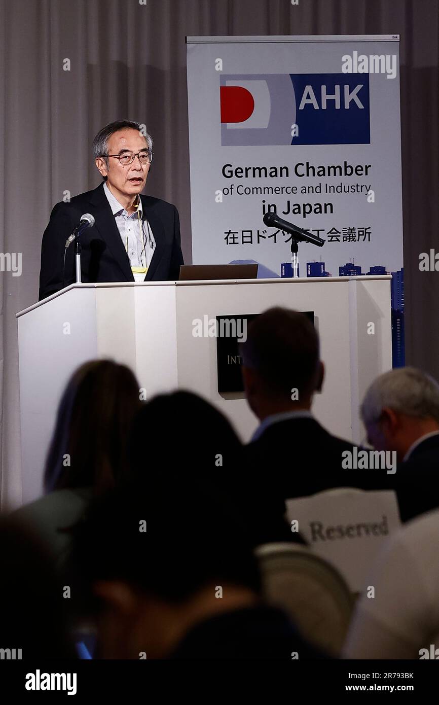 June 14 2023 Tokyo Japan Dr Takashi Hotta Secretary General Of RRI 