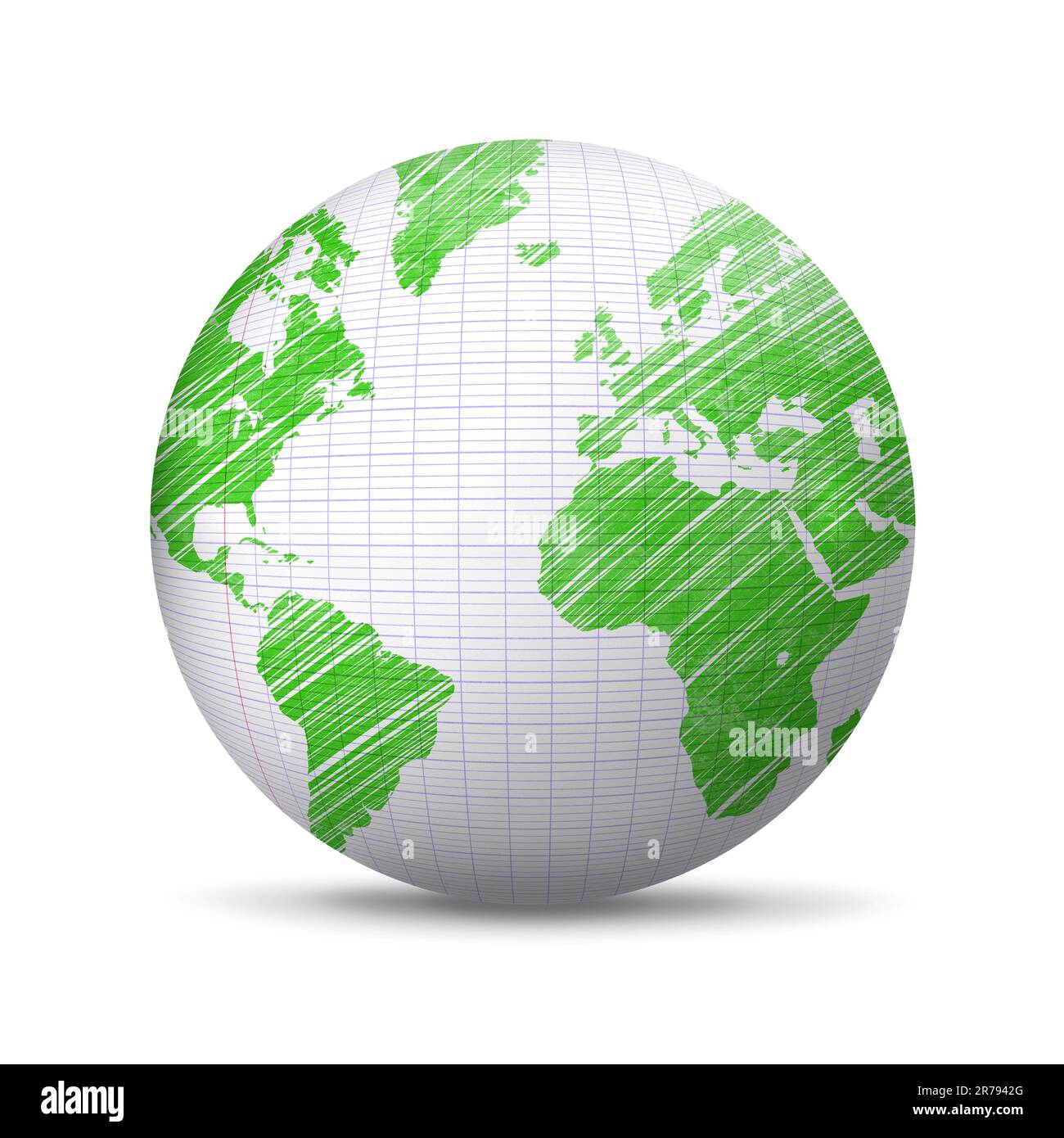 Chart Paper Globe 