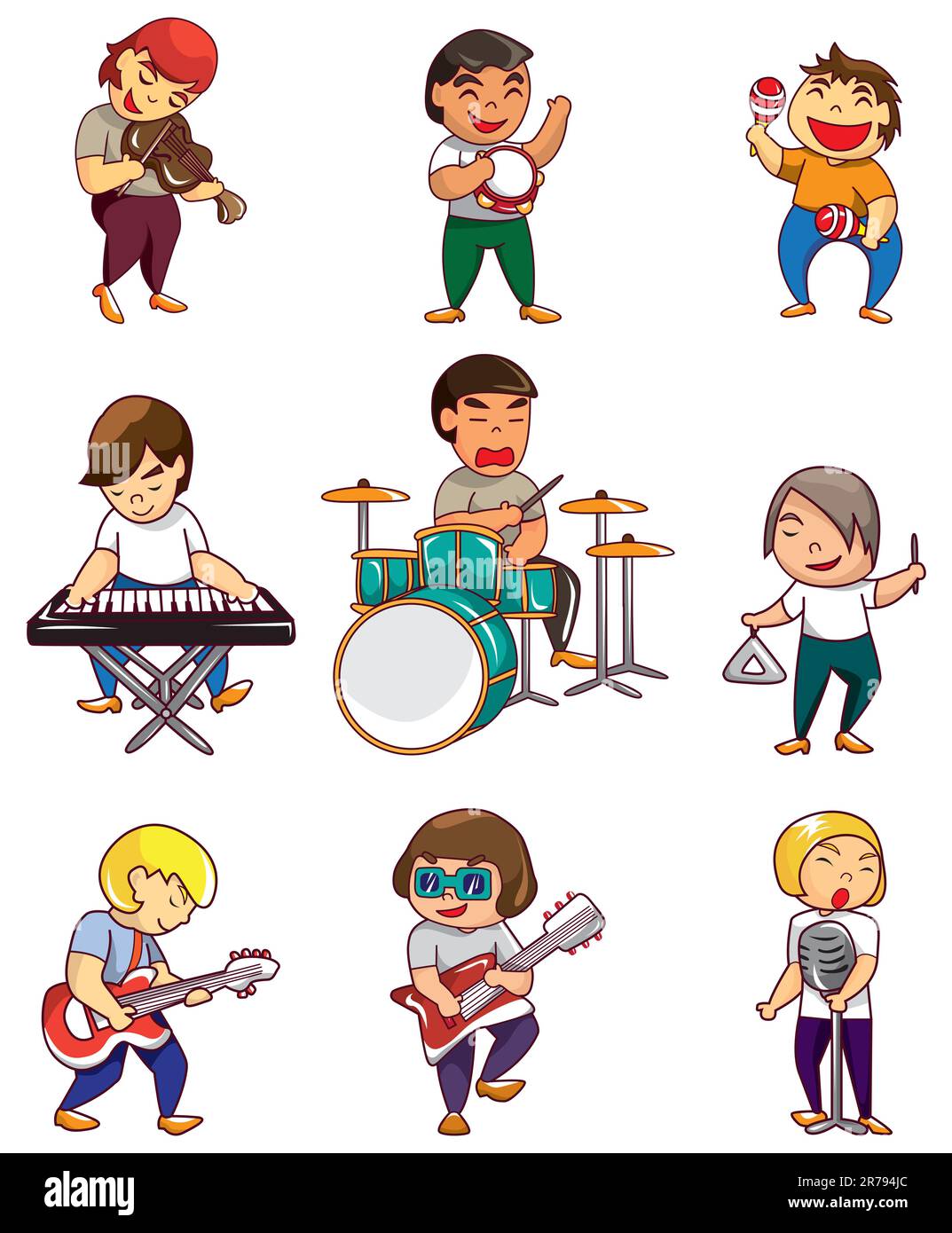 Cartoon Rock Band Icon Stock Vector Image Art Alamy image-result-for-90s-band-photo-fisheye-fisheye-photography-photo