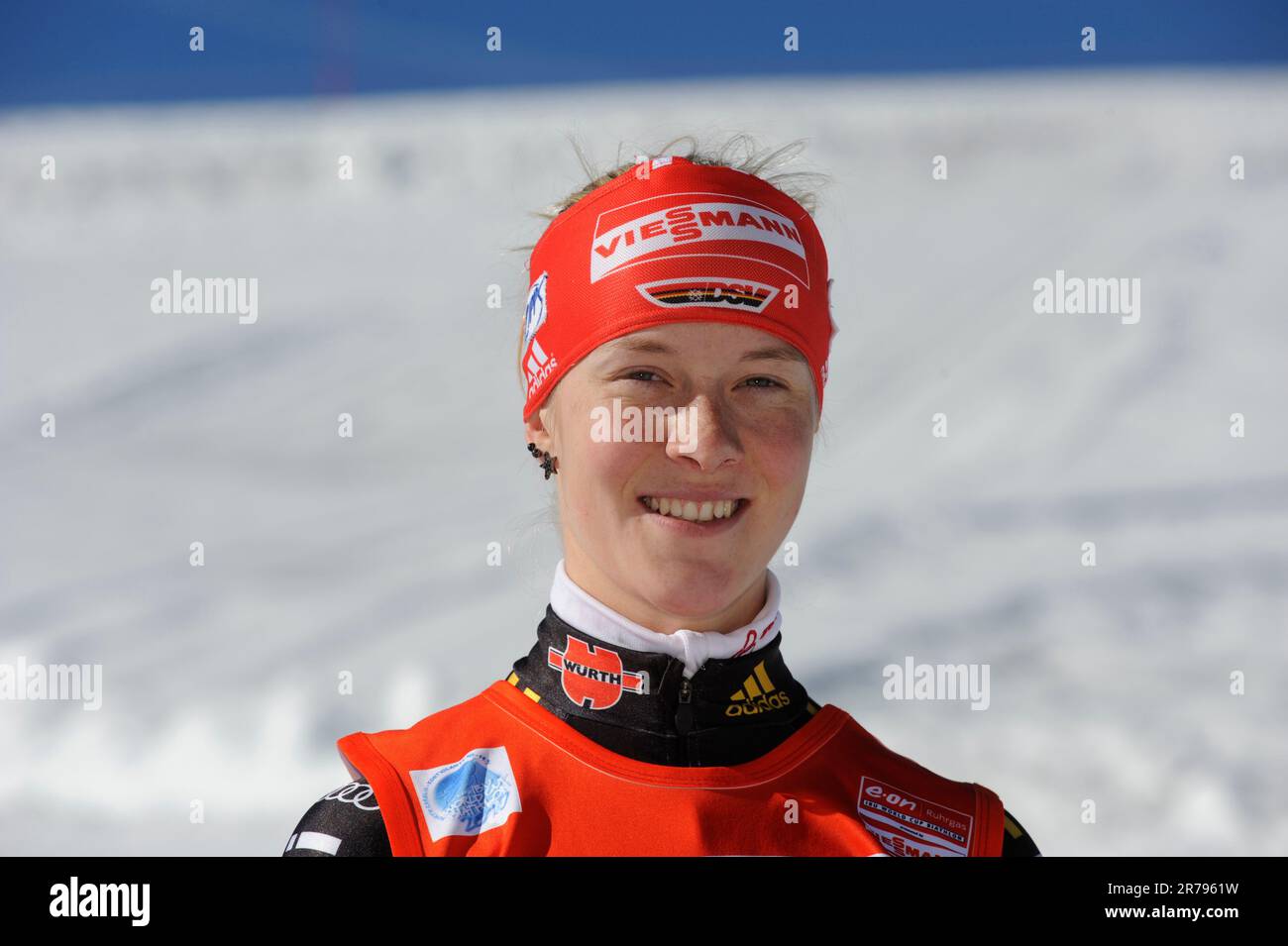 Maren Hammerschmidt, Feature, Privataufnahmen, Biathlon Stock Photo - Alamy