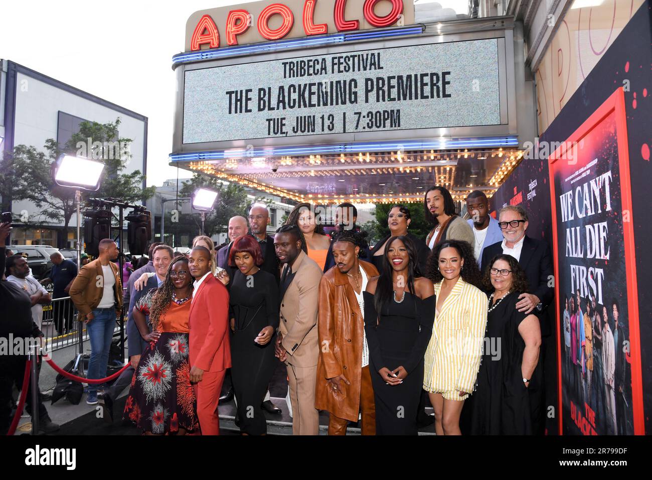 New York, USA. 13th June, 2023. Cast and crew, including Tim Story