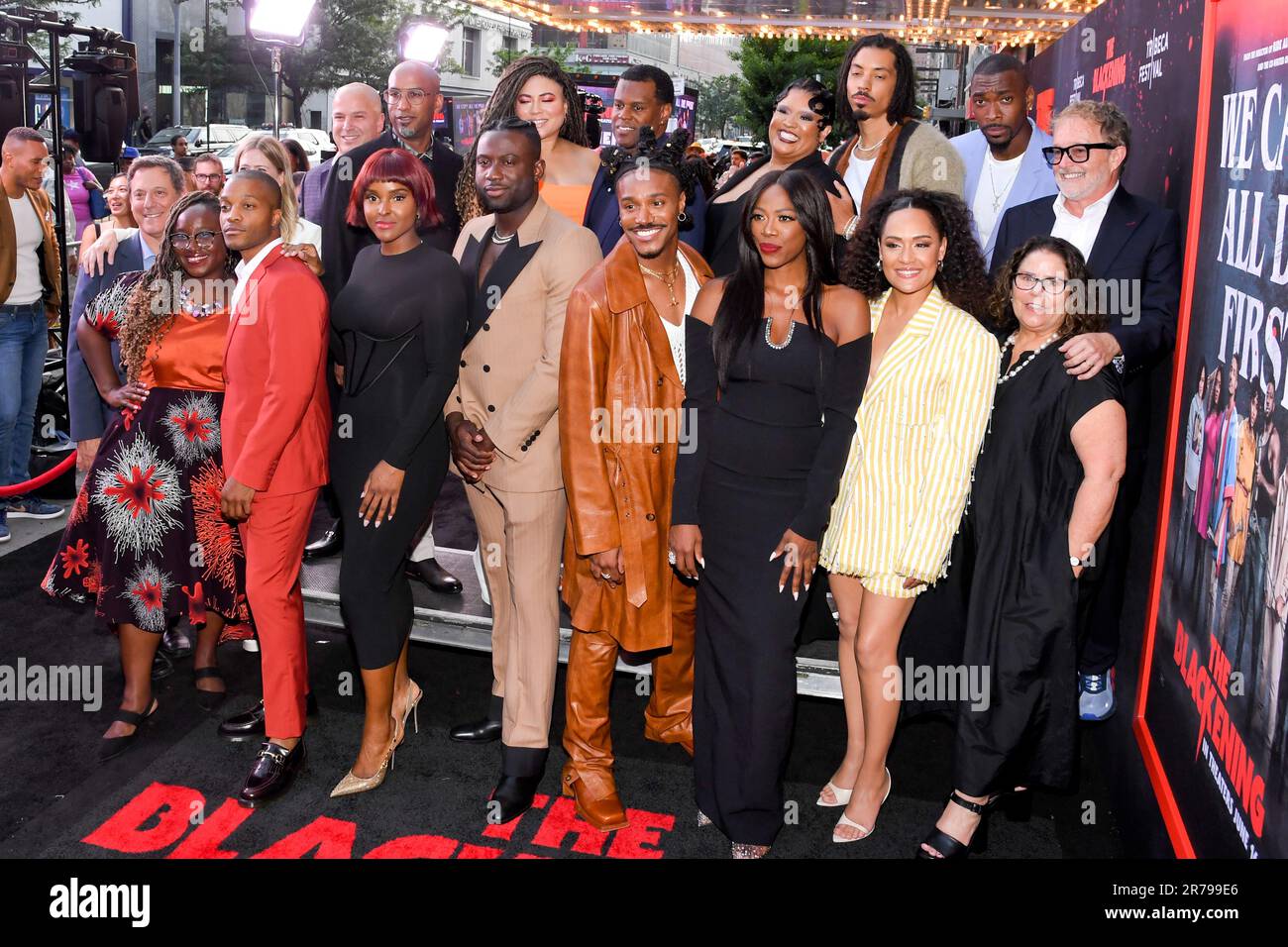 New York, USA. 13th June, 2023. Cast and crew, including Tim Story