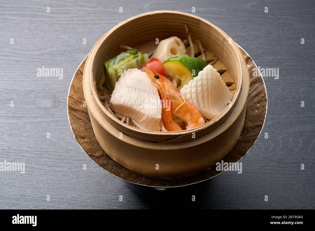 Chicken and steamed vegetables hires stock photography and images Alamy