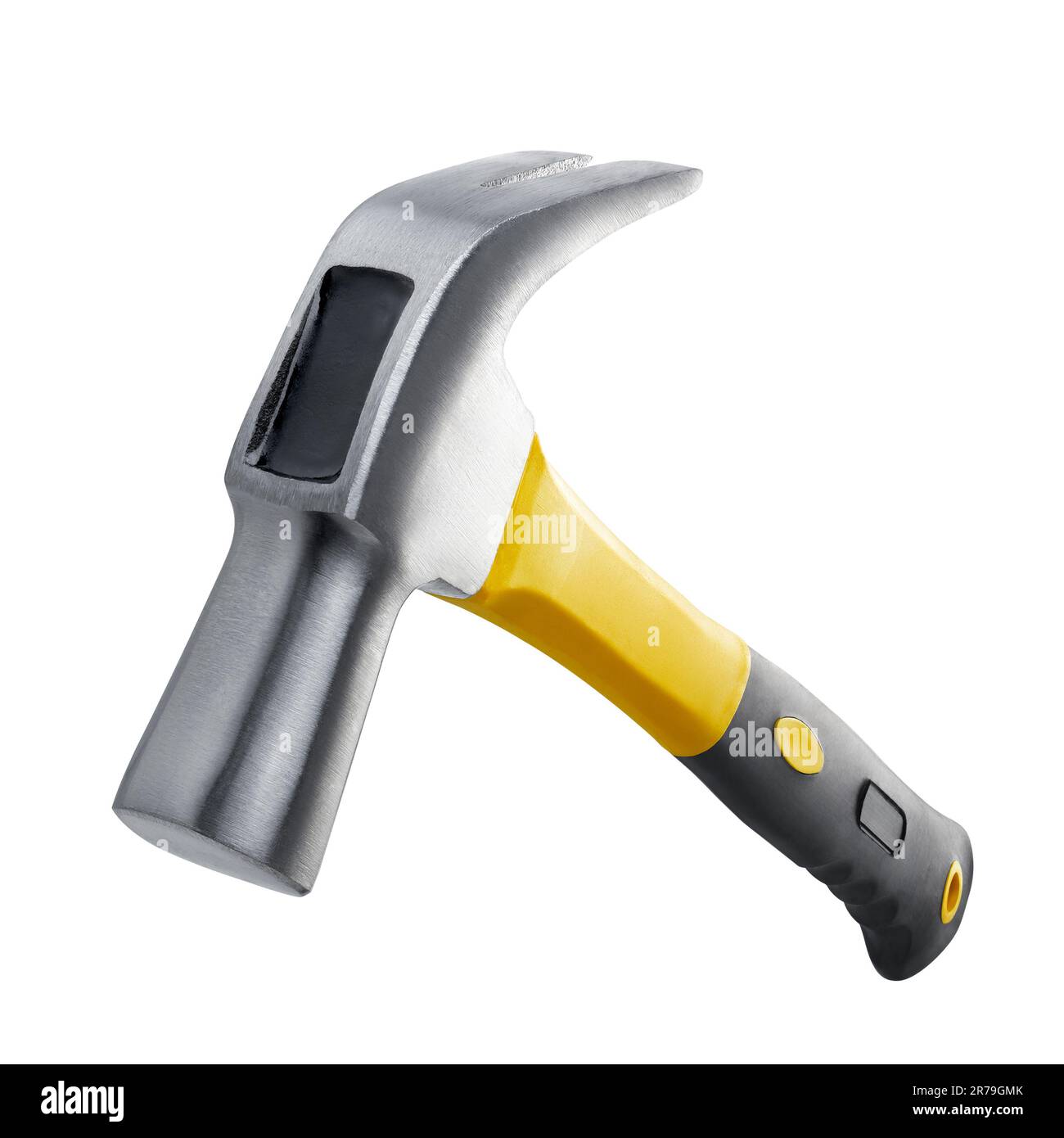 Claw hammer isolated on white - clipping path included Stock Photo