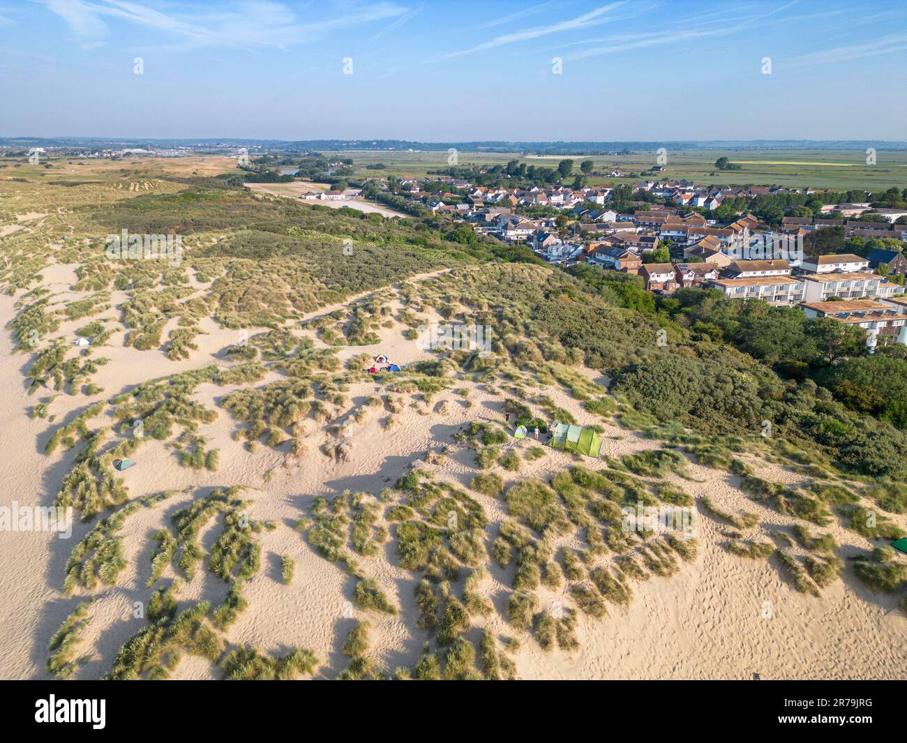 Aerial view seaside resort hi-res stock photography and images - Alamy