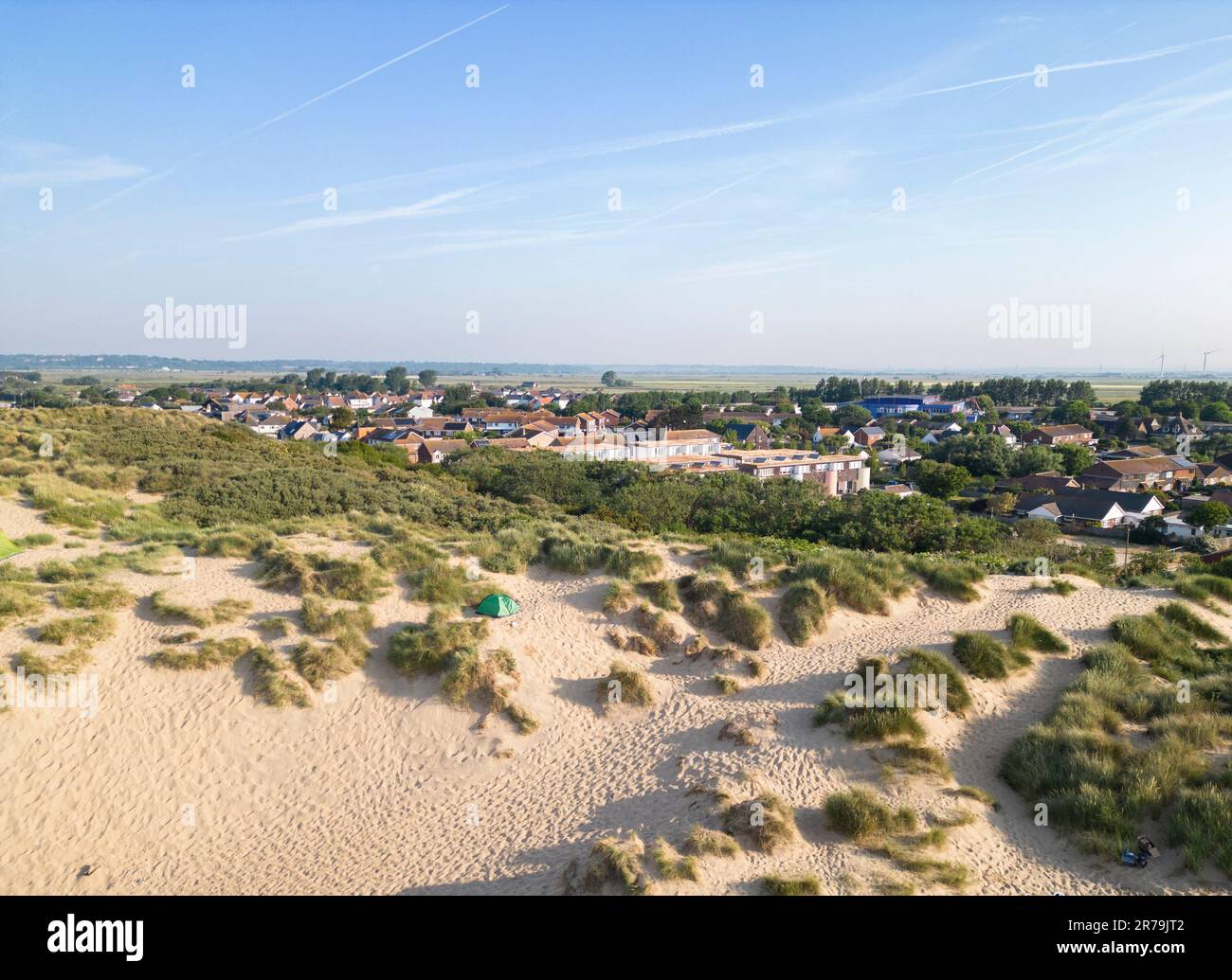 Aerial view seaside resort hi-res stock photography and images - Alamy