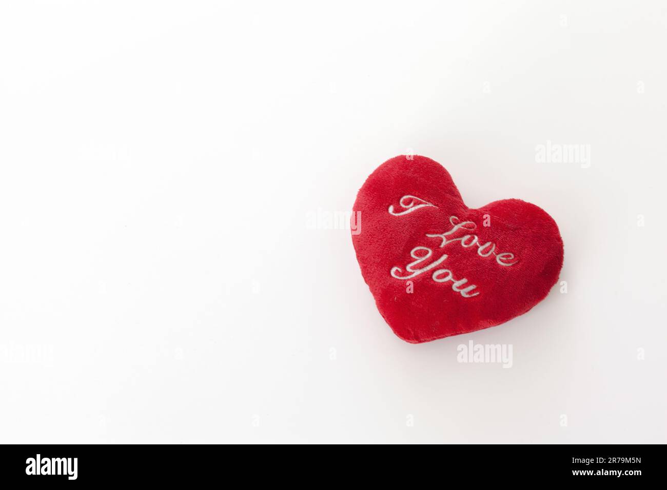 heart isolated, on white background Stock Photo - Alamy