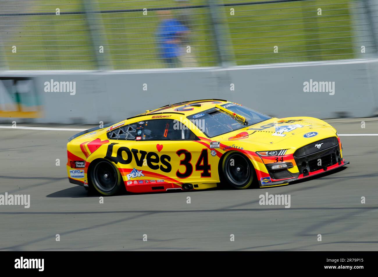 SONOMA, CA - JUNE 10: Michael McDowell, in the No. 34 Love's Travel ...