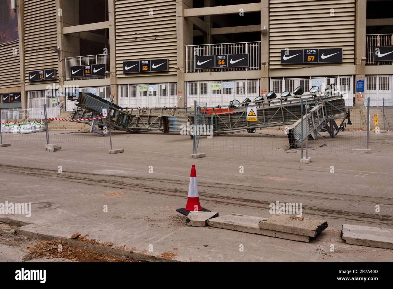 Camp nou lights hires stock photography and images Alamy