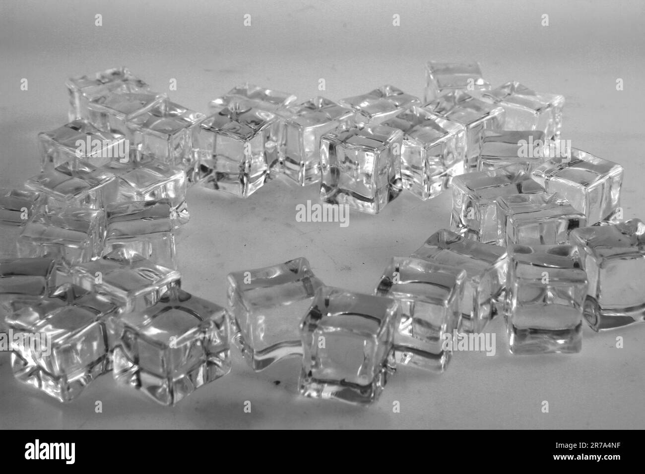 ice cubes as very nice cold drink background Stock Photo - Alamy