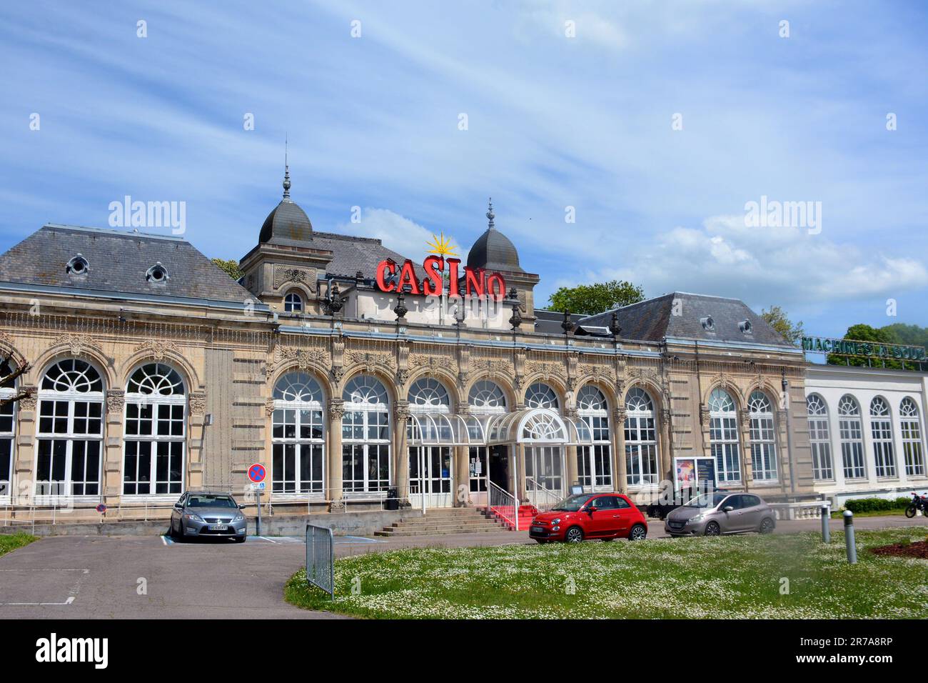 Casino, Contrexeville,, Vosges, Grand Est, France Stock Photo