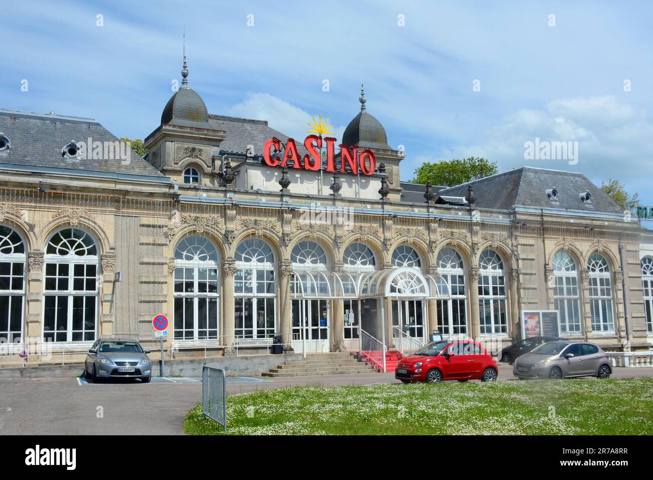 Casino, Contrexeville,, Vosges, Grand Est, France Stock Photo