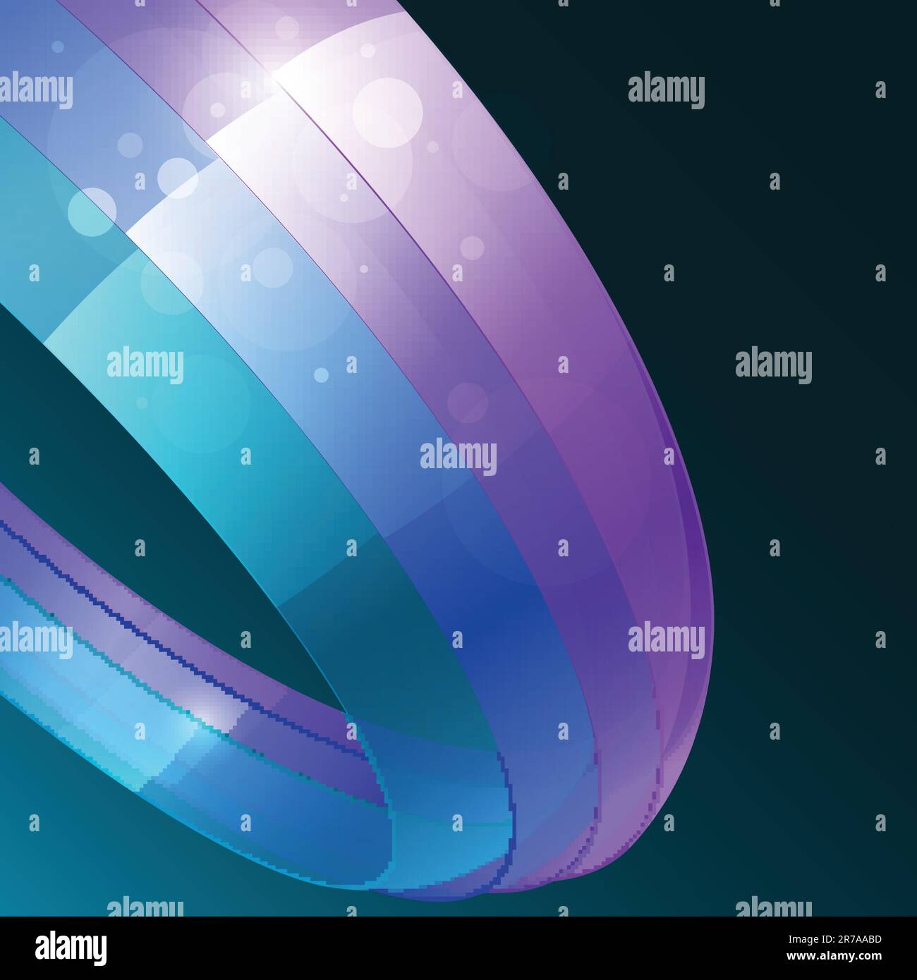 3d bright abstract background - vector illustration Stock Vector Image ...