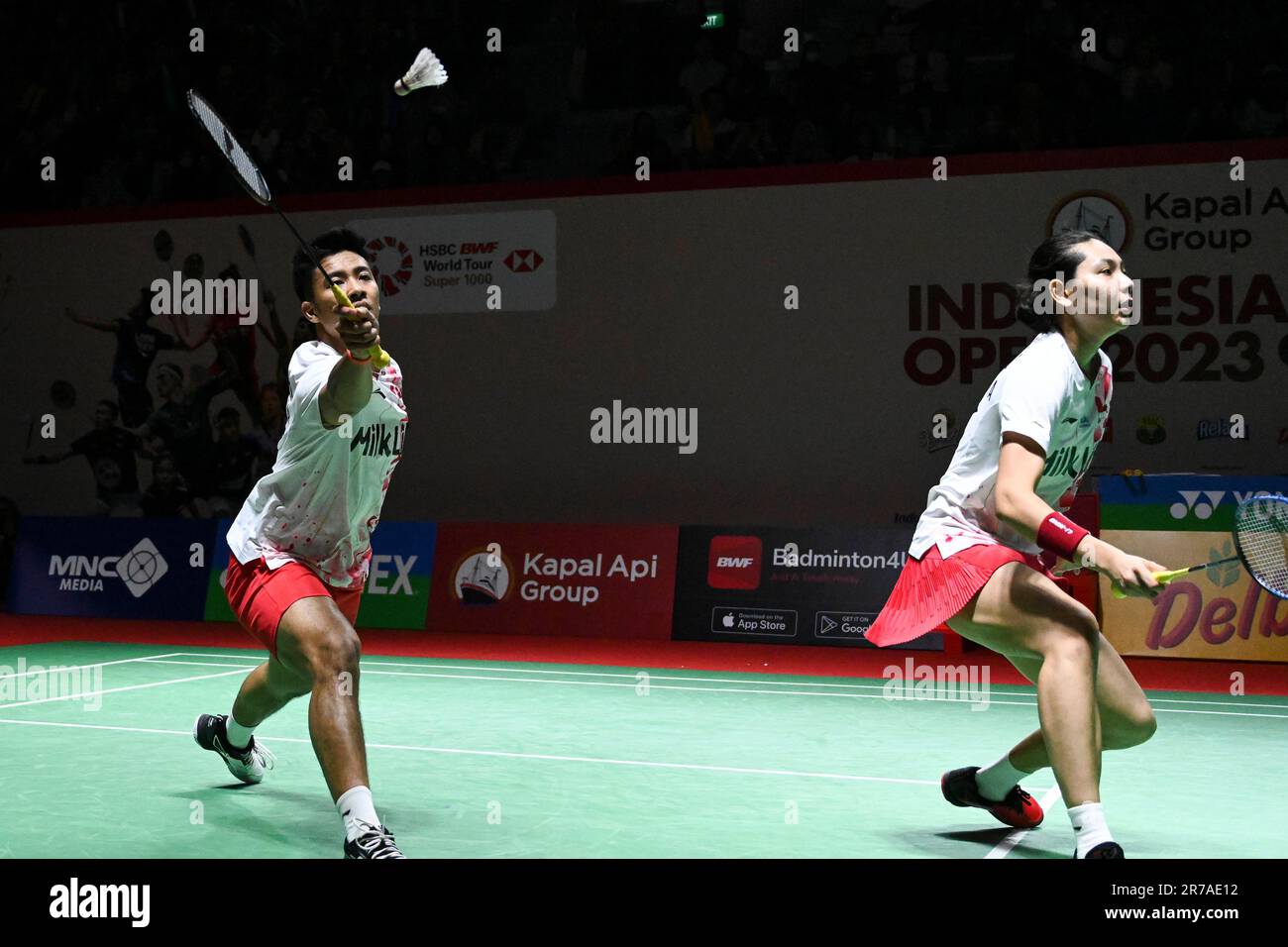 Jakarta, Indonesia. 14th June, 2023. Indonesia's Dejan Ferdinansyah (L