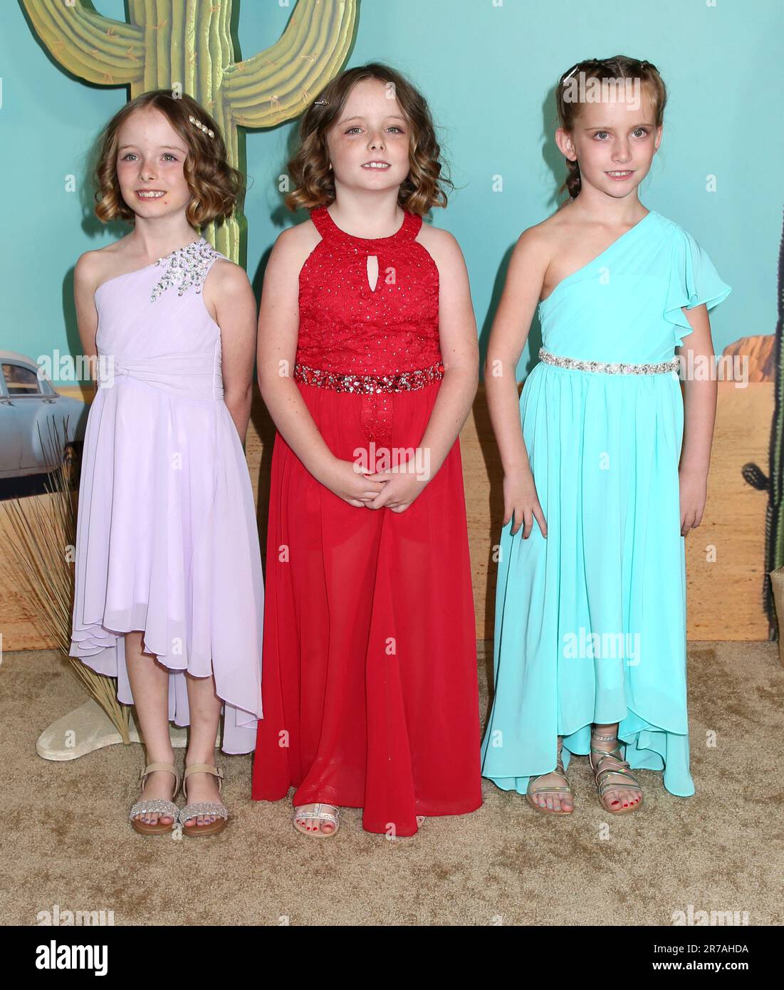 New York City, USA. 13th June, 2023. Ella Faris, Gracie Faris, and