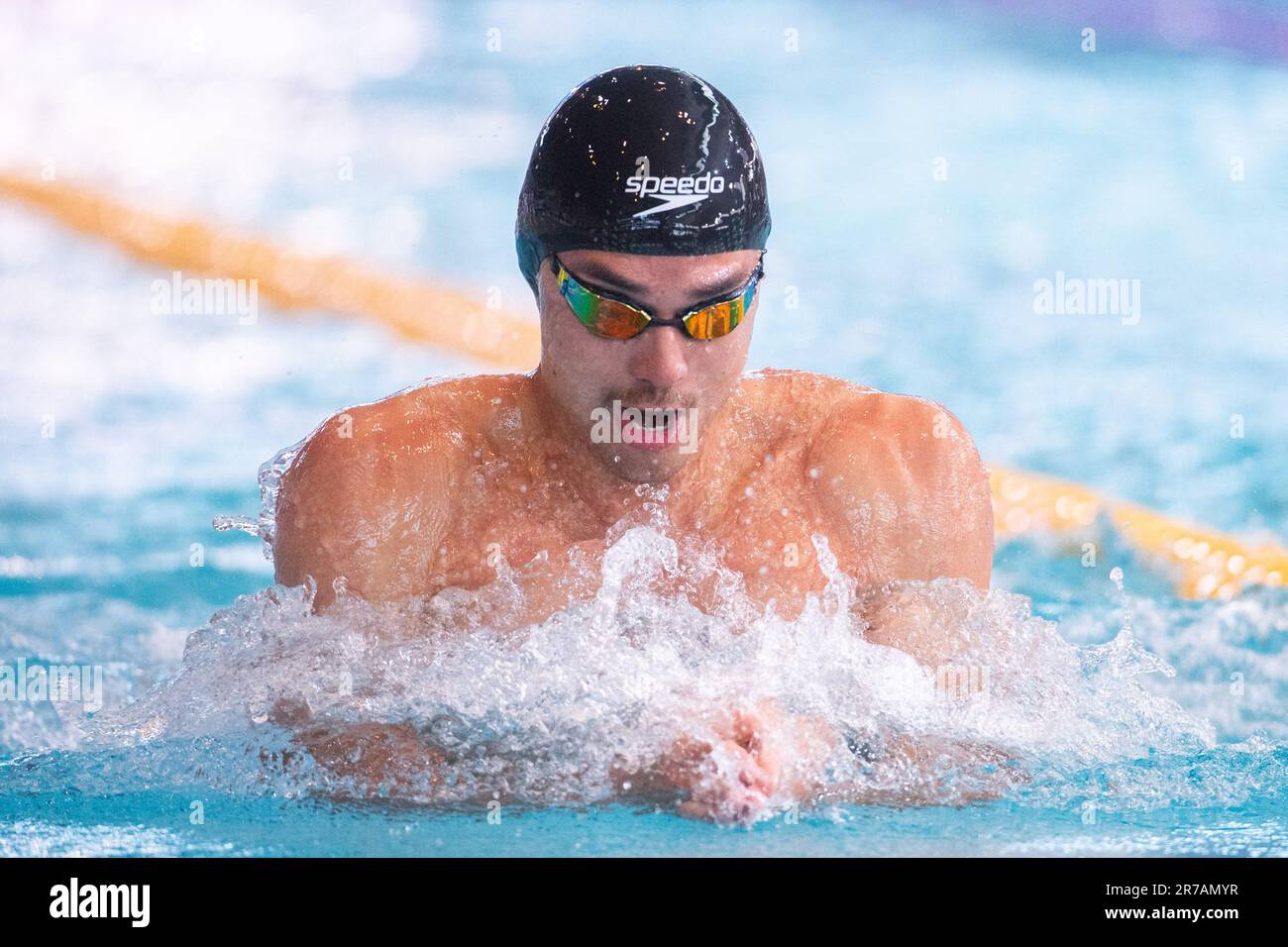 Rennes, France. 14th June, 2023. Melvin Maillot competes during the Swimming French National Championships 2023 in Rennes, France on June 14, 2023. Photo by Aurore Marechal/ABACAPRESS.COM Credit: Abaca Press/Alamy Live News Stock Photo