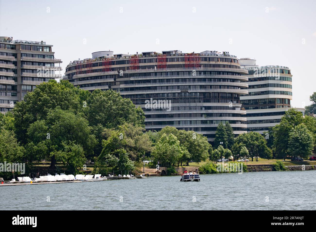 Watergate complex  a group of six buildings, Washington DC, USA. Picture: garyroberts/worldwidefeatures.com Stock Photo
