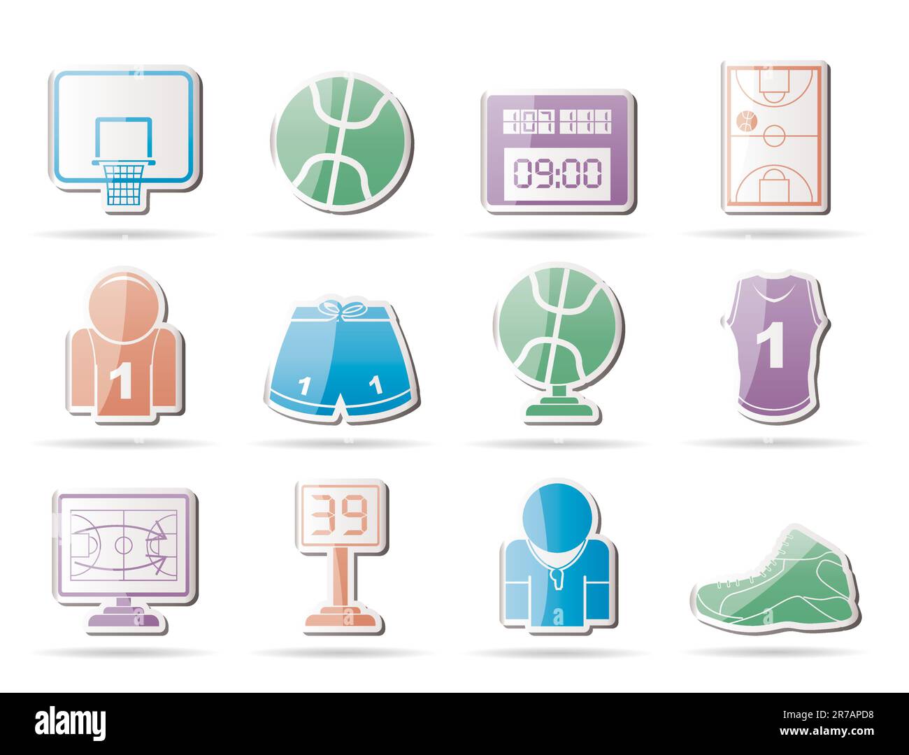 Basketball attire Stock Vector Images - Alamy
