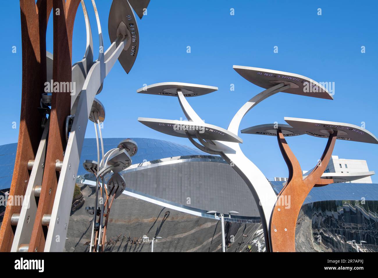 Birmingham 21 Memorial outside New Street Train Station, West Midlands England UK Stock Photo