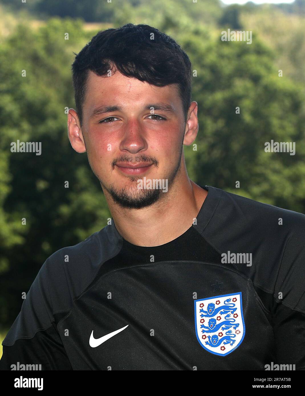 England goalkeeper James Trafford during a squad announcement and media