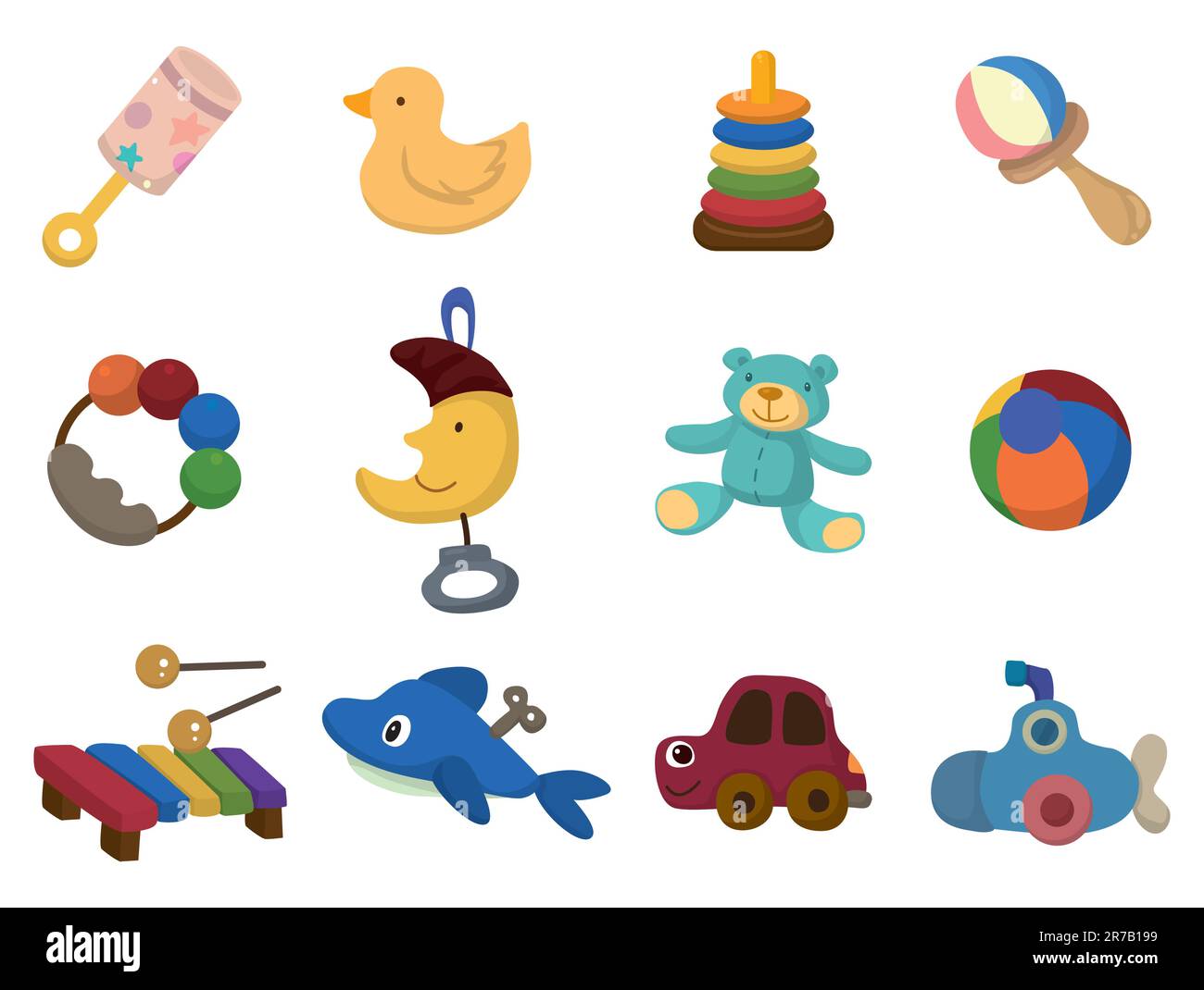 cartoon toy icon Stock Vector Image & Art - Alamy