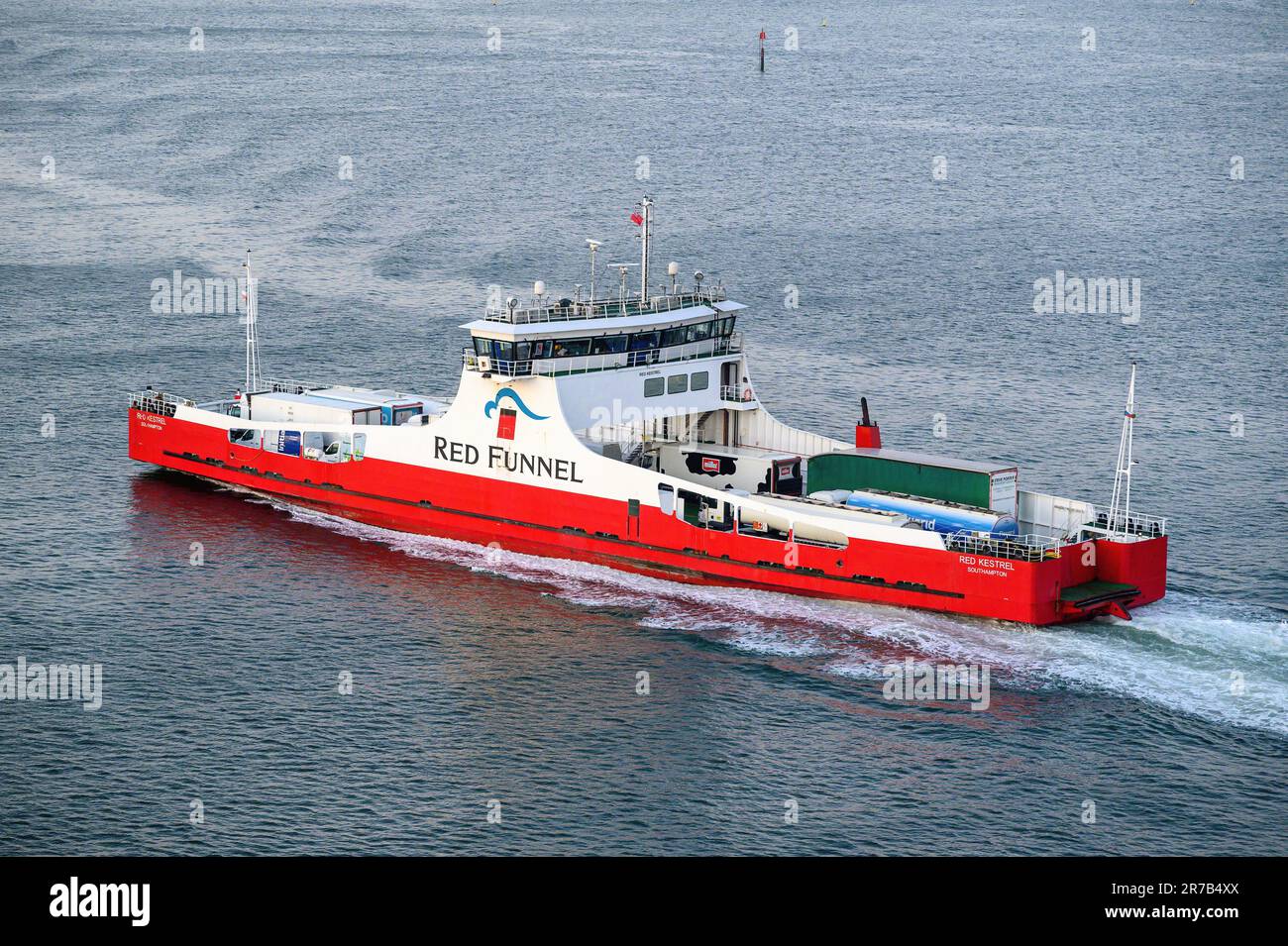 Red Kestrel is a freight ferry operated by Red Funnel on its