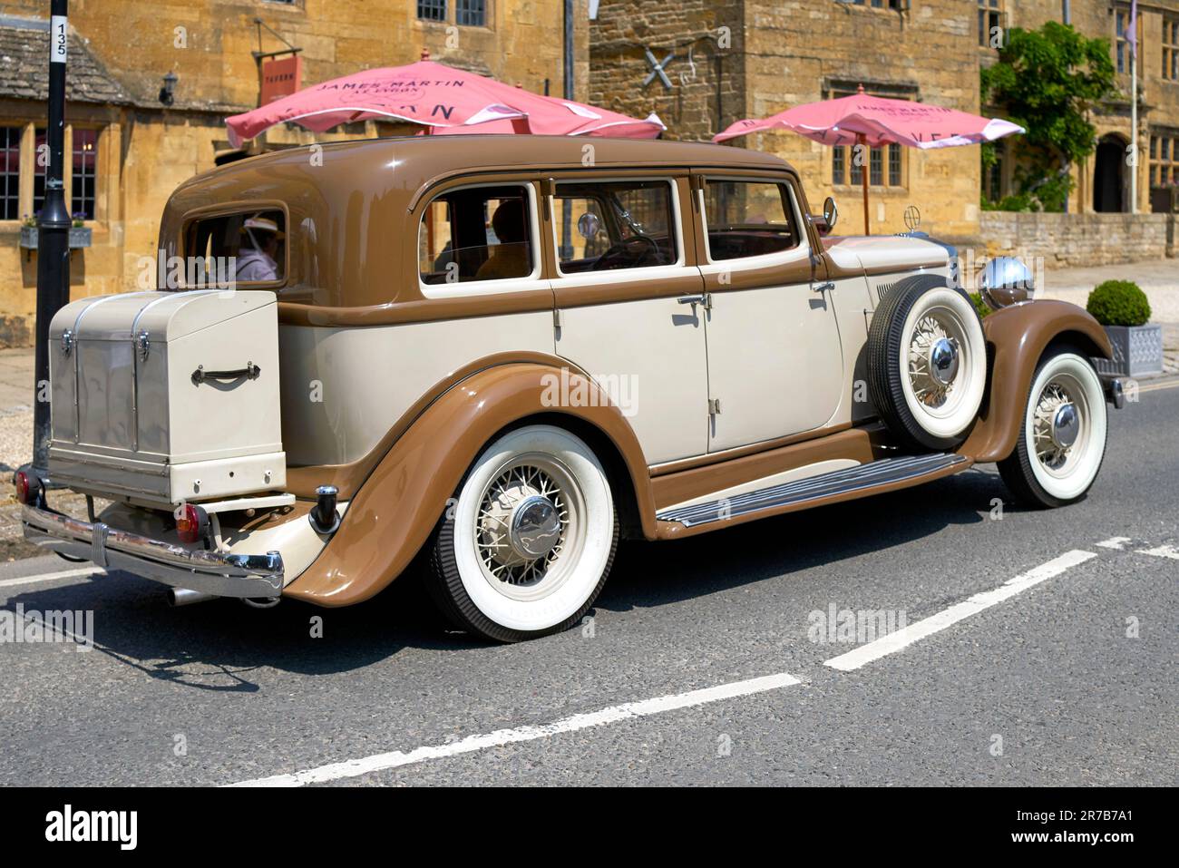 HUPP F222 HUPP Mobile1932 Vintage American saloon car manufactured by Hupp Motor Car Company of Detroit. USA Stock Photo