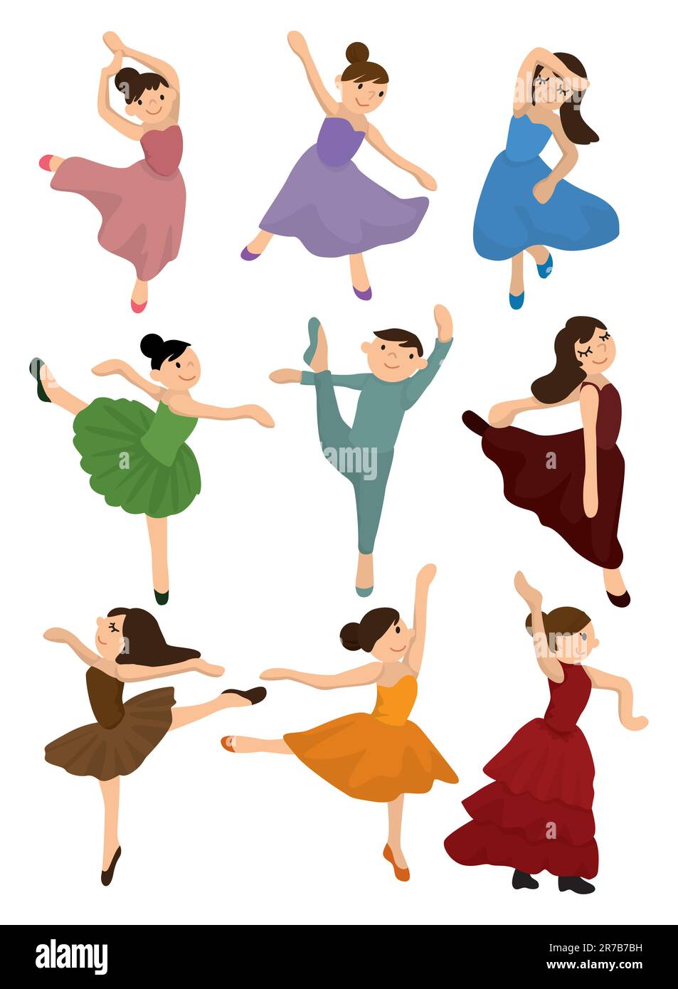 cartoon Ballet icon Stock Vector Image & Art - Alamy