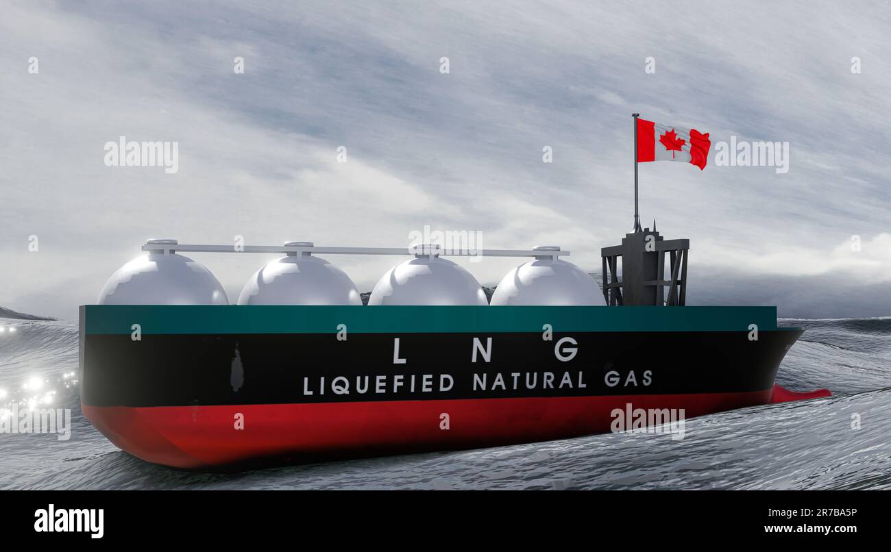 Liquefied natural gas Canada, Canada gas reserve, LNG storage reservoir